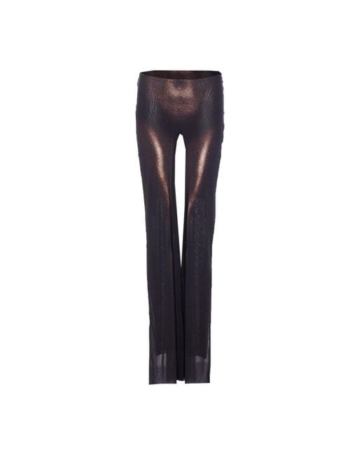 Jean Paul Gaultier Blue Body Dust Mesh Pants