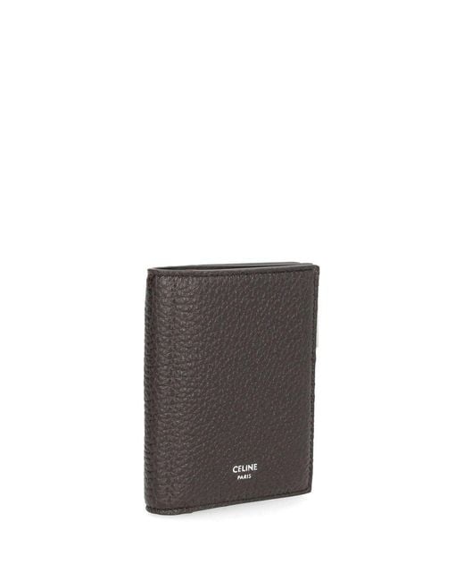 Céline Gray Compact Wallet for men