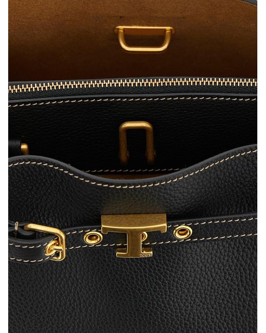 Tod's Black Tim Mini Handbag