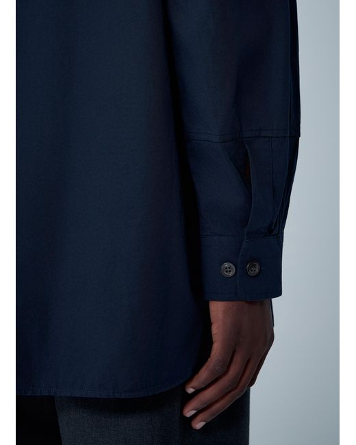 Dries Van Noten Blue Button-Down Shirt for men