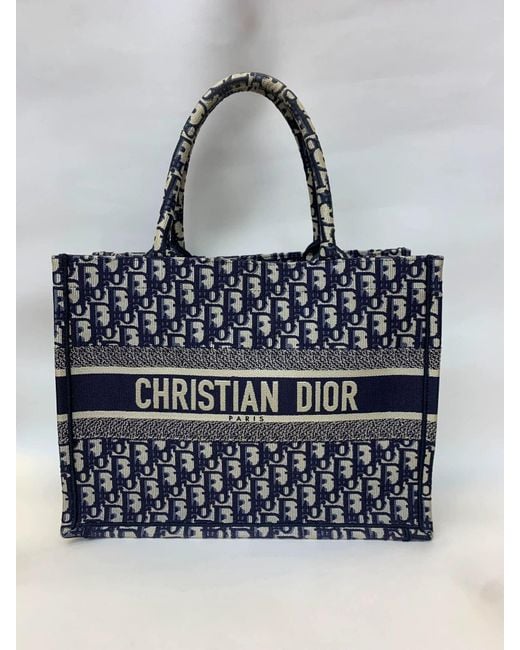 Dior Gray Dior Pre-Loved Bag Very Good Condition