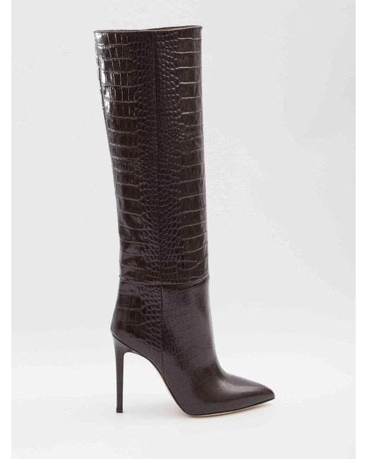 Paris Texas Brown Stiletto Boots