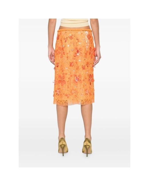 Gucci Orange Skirts