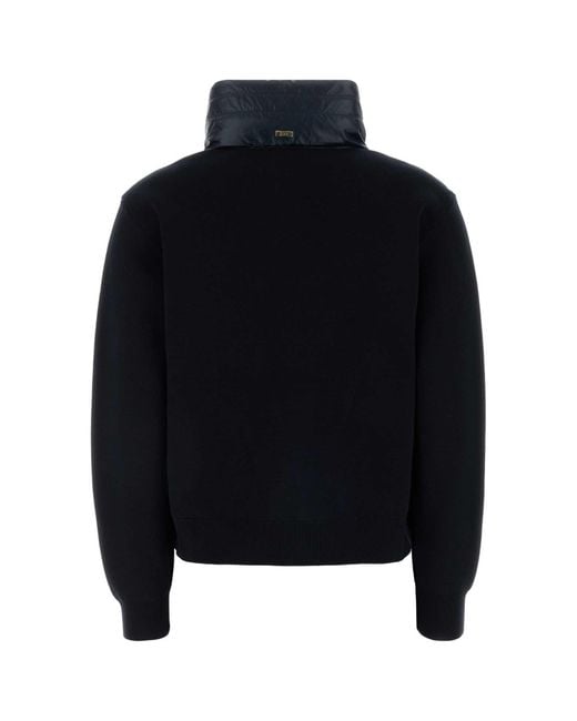 Herno Blue Cotton Jacket