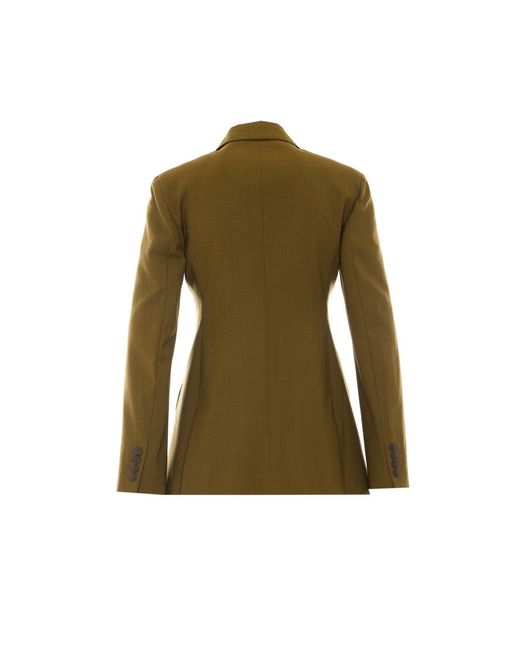 Max Mara Green Mxmpatio Structured Jacket