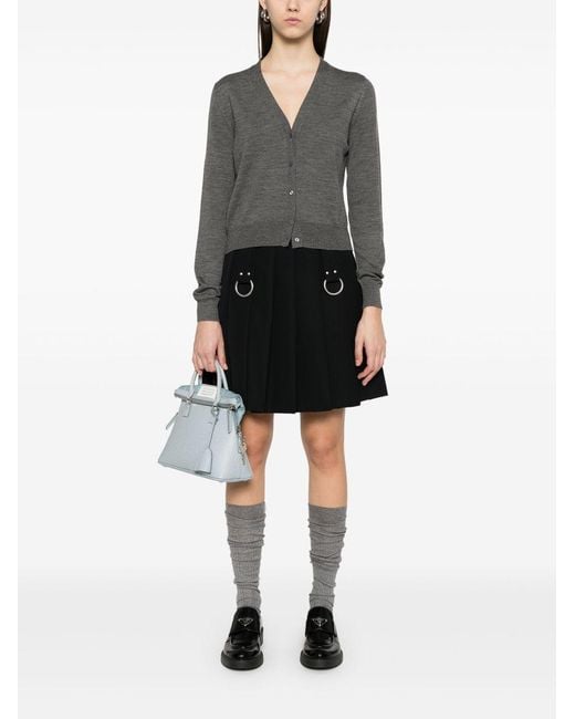 Prada Gray Cardigan Clothing