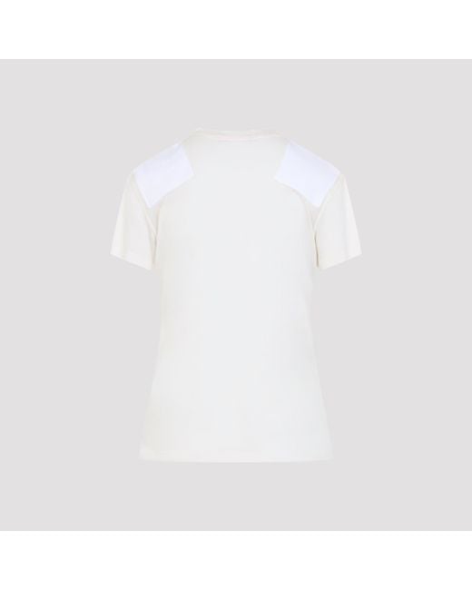 Phoebe Philo White Patch T-Shirt
