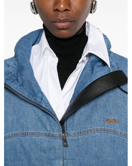 Loewe Blue Denim Cotton Jacket