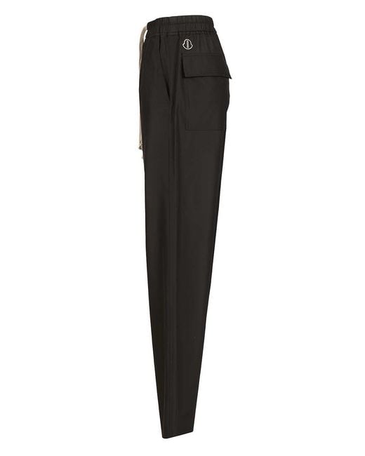 Moncler Black Drawstring Trousers