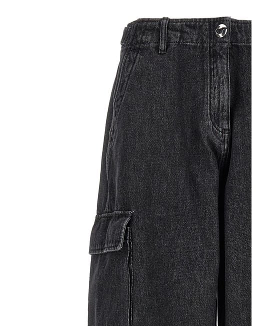 Coperni Black Cotton Jeans Denim Clothing