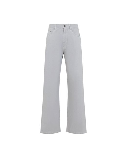 Phoebe Philo Gray Zip Jeans