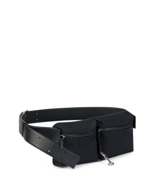 Givenchy Black Multipocket Bumbag for men