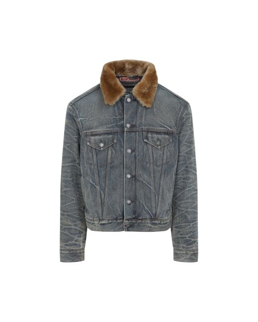 Acne Gray Jacket for men