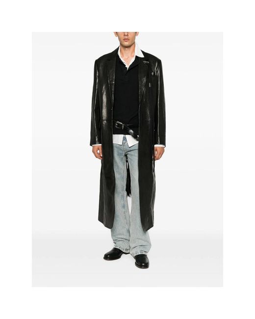Ann Demeulemeester Black Jackets for men