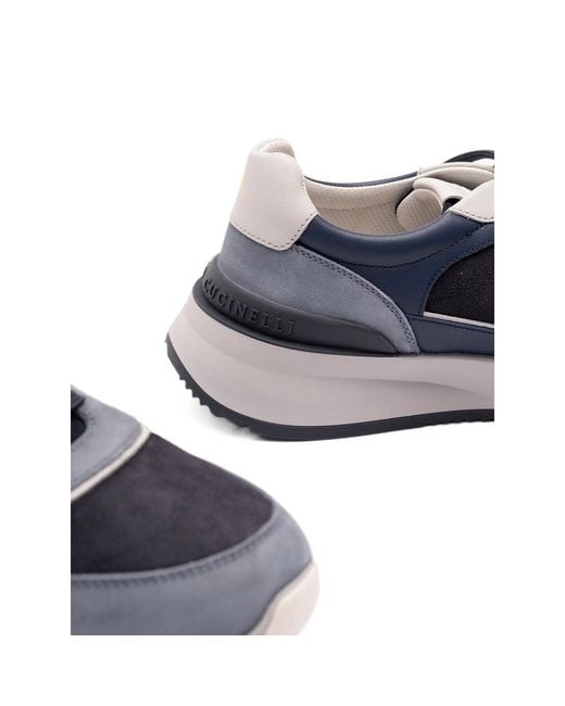 Brunello Cucinelli Blue Trainers for men