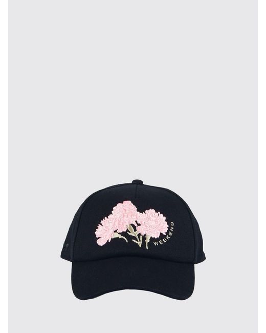 Weekend by Maxmara Blue Cotton Baseball Cap for men