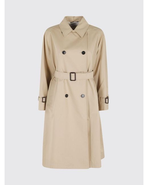 Weekend by Maxmara Natural Double Breasted Trench Coat