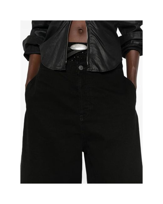 The Attico Black Denim