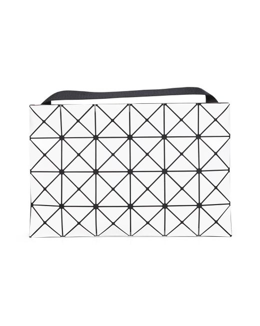 Issey Miyake White "Lucent Gloss" Bao Bao Crossbody Bag