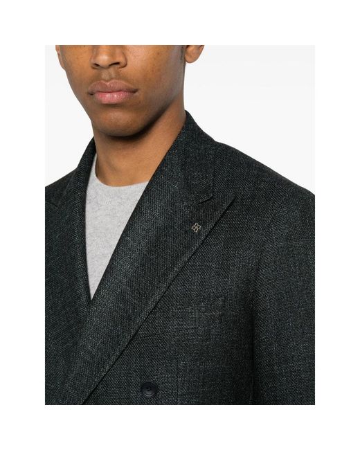 Tagliatore Black Jackets for men