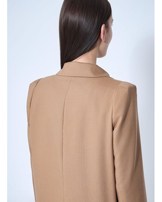 Max Mara Natural Single-Breasted Blazer