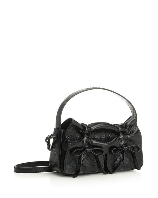 Acne Black Multipocket Micro Bag