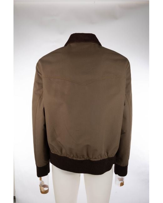 Prada Brown Clothing Jackets for men