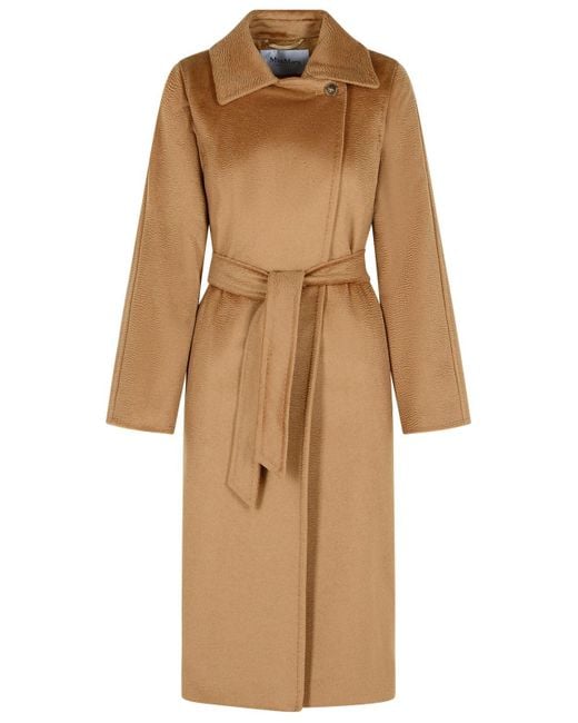 Max Mara Natural Camel Coat