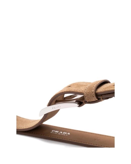 Prada Brown Belts for men