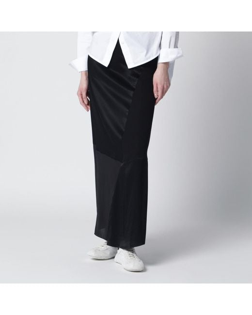 6397 Black Patchwork Skirt