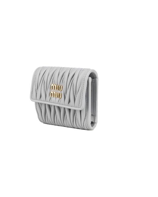 Miu Miu White Accessories Wallets