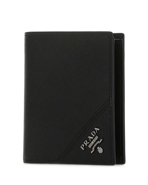 Prada Black Portafogli for men