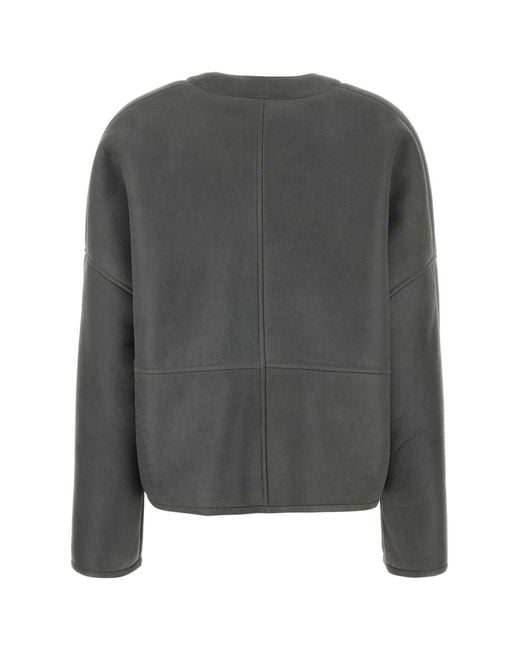 Loewe Black Dark Shearling Jacket