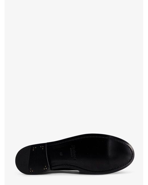 Saint Laurent Men's Black Le Loafer 15 Leather Loafer