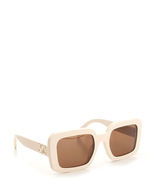Céline Natural "Triomphe 13" Sunglasses