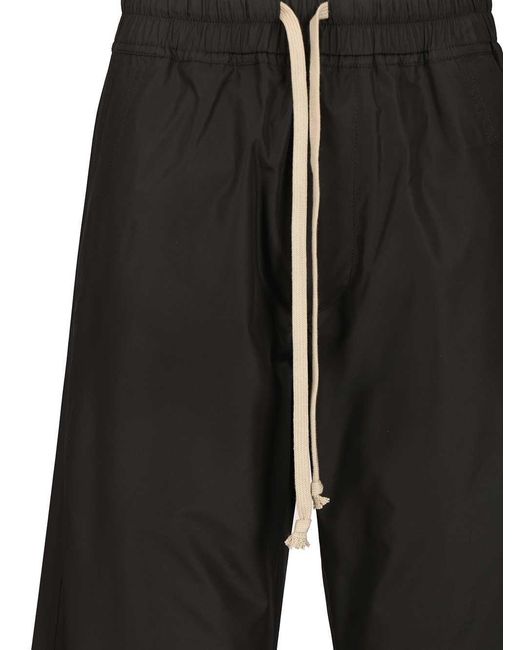Moncler Black Drawstring Trousers
