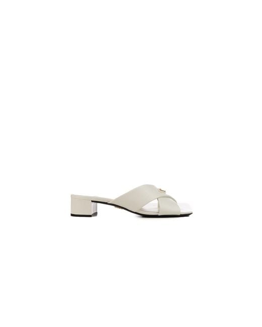 Prada White Shoes Pumps for men