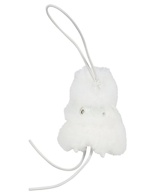 Loewe White Bunny Puzz Charm