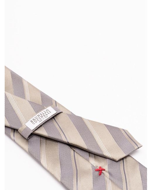 Brunello Cucinelli White Tie for men