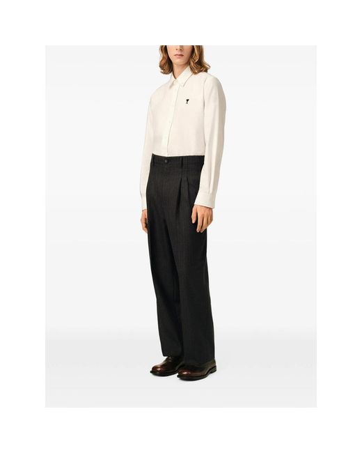 AMI Black Trousers for men