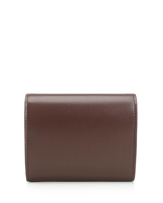 Céline Brown Small "Triomphe" Wallet