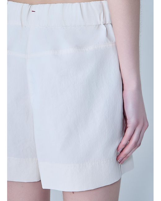 Moncler Blue Drawstring Shorts