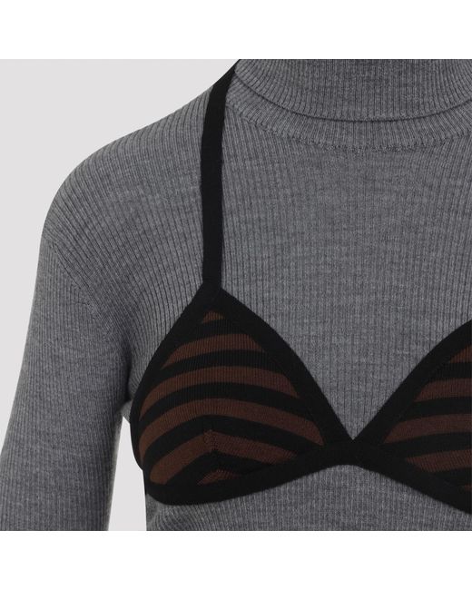 Moschino Black Turtleneck