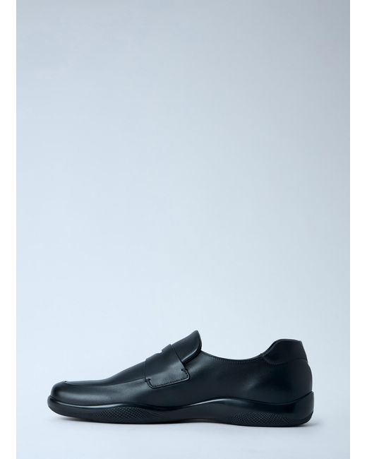 Prada Multicolor Leather Loafers for men