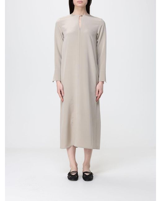 Max Mara White Mxagocce Coat With Buttons