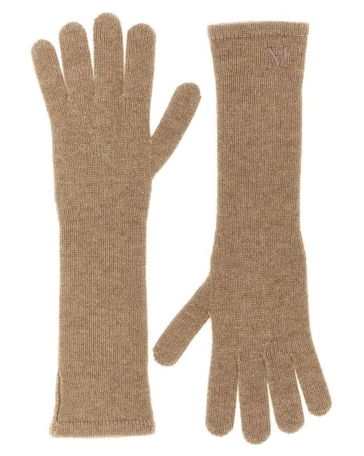Max Mara Natural 'Mmjock' Gloves