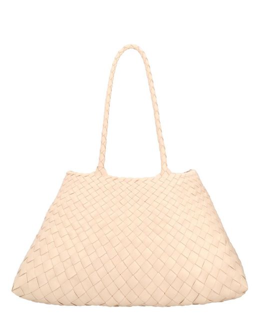 Dragon Diffusion Natural Mini Leather Shoulder Bag For