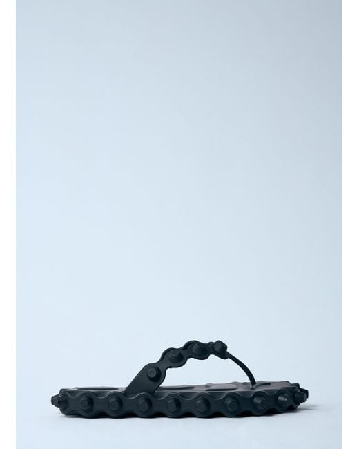 Alexander Wang Blue Rapture Flip Flops