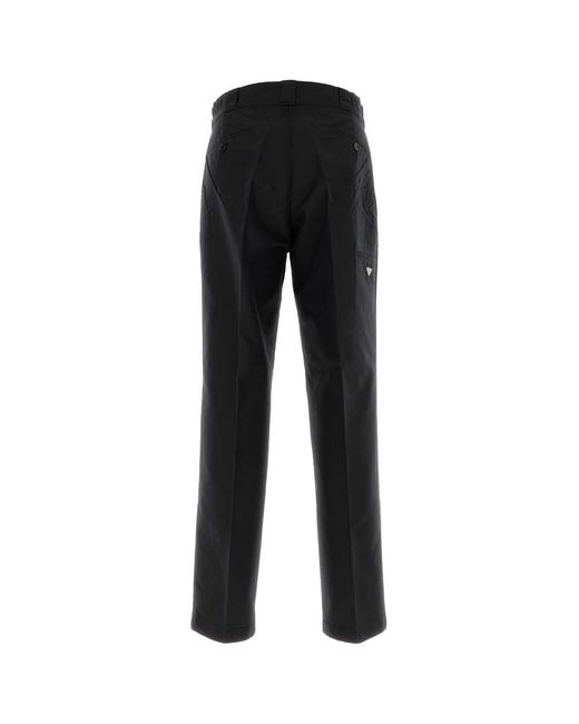 Prada Black Canvas Pant for men