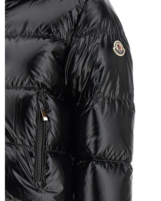 Moncler Black 'Nievole' Down Jacket